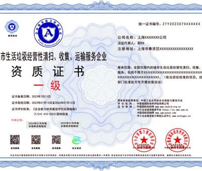 城市生活垃圾經(jīng)營性清掃、收集、運(yùn)輸服務(wù)企業(yè)資質(zhì)證辦理指南 流程與時間詳解